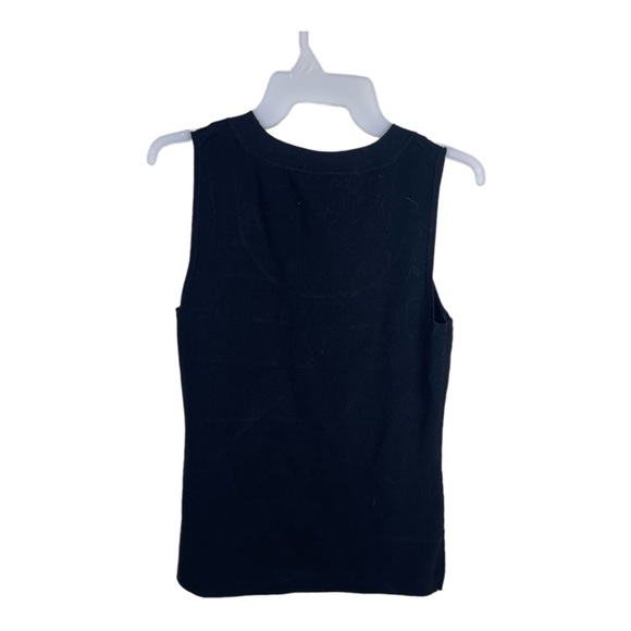 Cable and Gauge Sleeveless Black Tank Size Medium - Picture 2 of 4